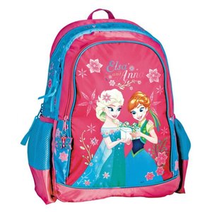 Iskolai hátizsák Frozen, rózsaszín-kék-5